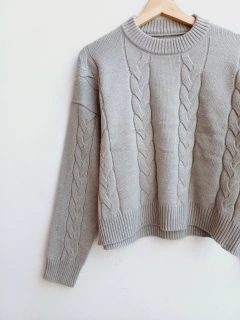 SWEATER T.U GRIS - SECONDMODEVINTAGE