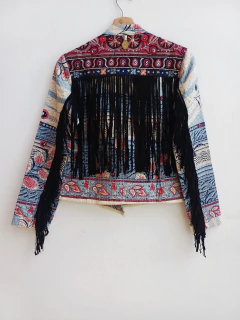 SACO RAPSODIA BIKER ULURY CON FLECOS S Y M en internet