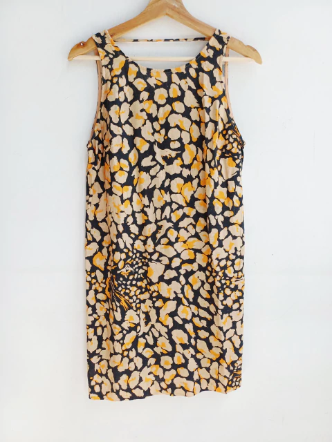 VESTIDO AYRES LINO PRINT S