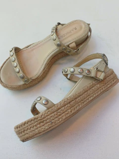 SANDALIAS RAPSODIA YUTE BEIGE 37 en internet