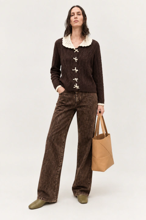 CARDIGAN M CHOCOLATE