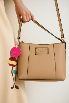 CARTERA Y BANDOLERA JUANITA JO BEIGE