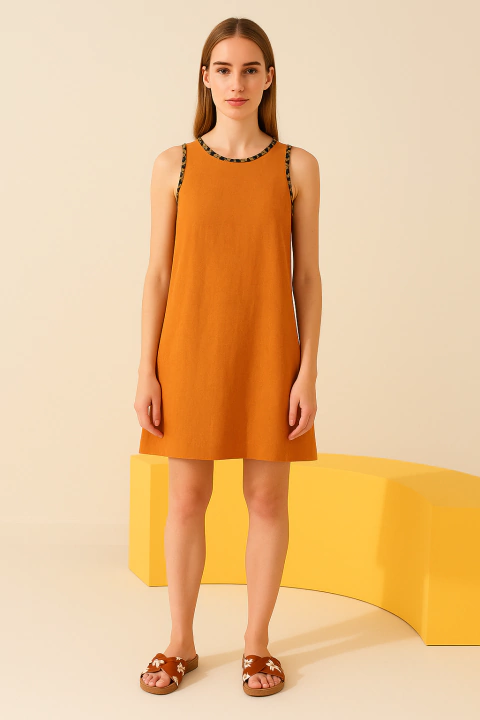 VESTIDO LINO JAZMIN CHEBAR 2 - comprar online