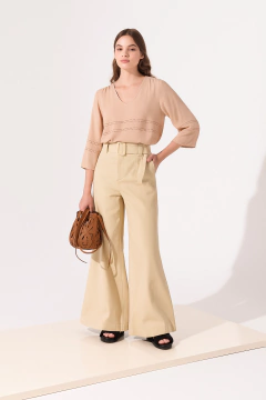 BLUSA CHER BEIGE M - comprar online