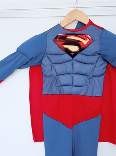 TRAJE SUPERMAN MUSCULOS 2/3 AÑOS en internet