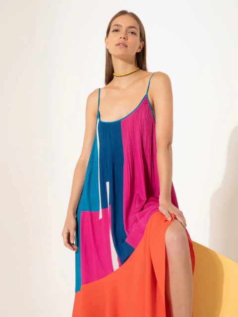 VESTIDO JAZMIN CHEBAR 3 COLORES