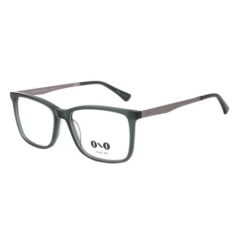 Óculos de grau ono on0024 e4c6 verde escuro translúcido