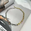 Colar Elo Dourado/Prata