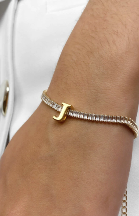 Pulseira Riviera 1 letra