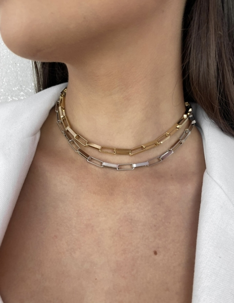 Choker Elo Retangular