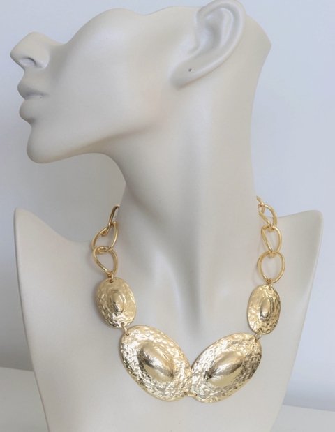 Colar Dourado Boho