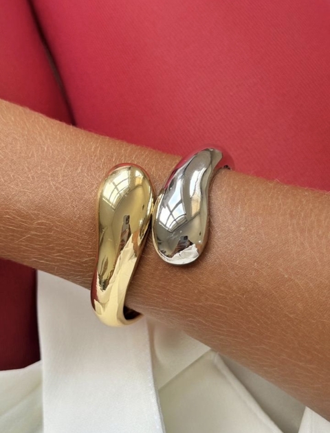 Bracelete Prata/Dourado