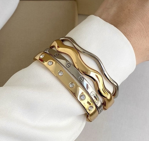 Bracelete Brilho Verniz Italiano