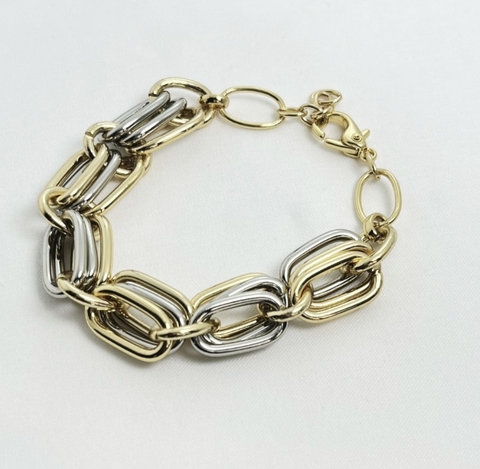 Pulseira Elo Dois Banhos