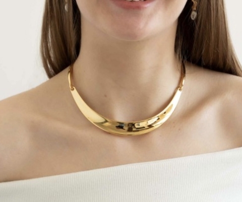 Choker Aro Dourado - comprar online
