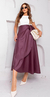 Saia envelope em courino - comprar online