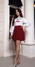 Saia de tricot plissada Zoe - comprar online