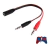 Cable Adaptador Auriculares Ps4 Celulares Microfono A Pc 3.5 NM-C50