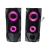 PARLANTE GAMER PC RGB - NOGA NG-301P - comprar online