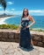 Vestido Longo Marmorizado - Olho Grego Cravejado na internet