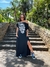 Vestido Longo Gola Canoa - Caveira Mexicana