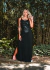 Vestido Longo RGT - Caveira All Black - Santa Fé Clothing
