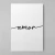 Quadro com Borda Infinita FRASES - comprar online