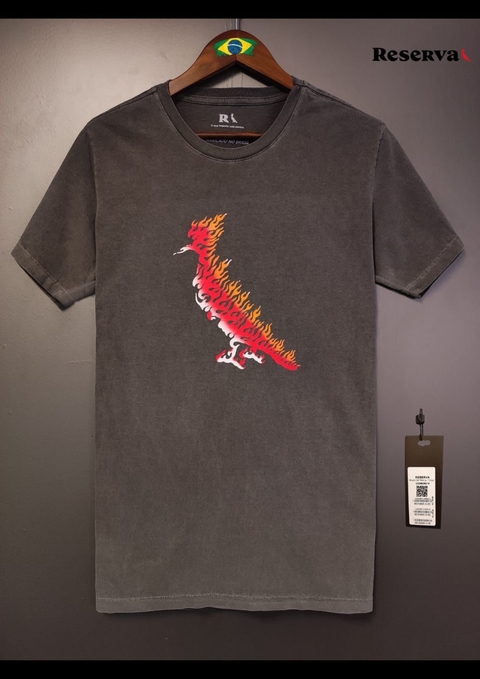 camiseta rsv - pica-pau nova cinza
