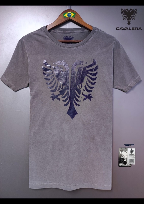 Camiseta cavaler. cinza - comprar online