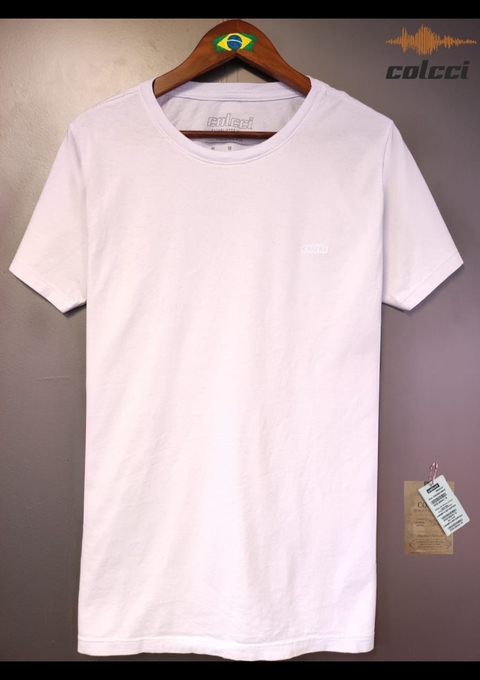 Camiseta colcc branca basica