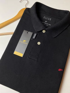 Camisa Polo Piquet Elastic Ell… Black - comprar online