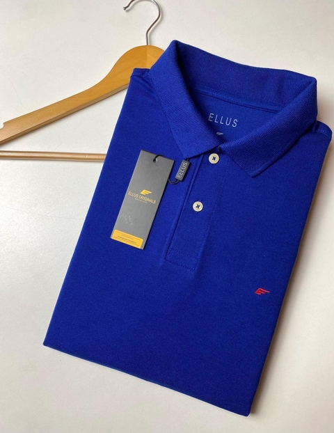 Camisa Polo Piquet Elastic Ell… Blue - comprar online