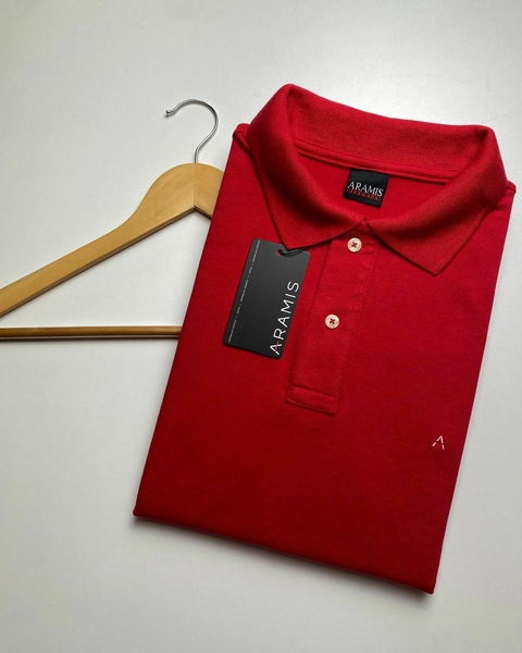 Camisa Polo Piquet Elastic Aram… red - comprar online