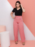 Calca pantalona em alfaiataria - Sara - loja online