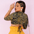 Cropped oncinha - suede (ref. 02) - comprar online