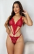 Body Alana Vermelho Com Champanhe - comprar online