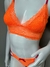 Conjunto Allanis Laranja Neon