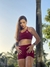 SHORT SEAMLESS - Cor vinho - comprar online