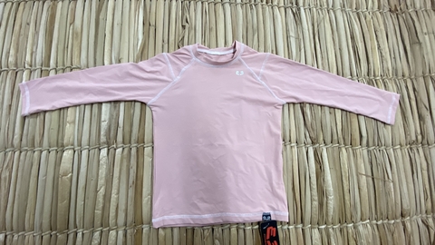 CAMISA PROTEÇÃO UV INFANTIL- 4 a 5 anos Cor : rosa bebê