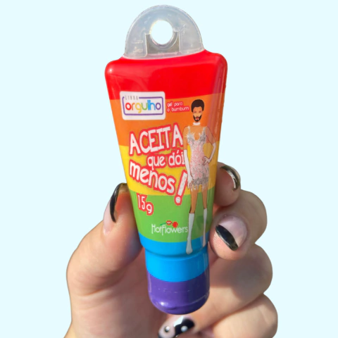 Lubrificante Anal Anestésico Aceita Que Dói Menos 15g Tira a Dor e Desconforto