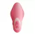 Vibrador Pink via app longa distância com dedilhar & sucção - Larissa cosméticos 