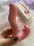 Cristal Sugador de clitóris com Vibrador Ponto G e Função Dedilhar Recarregável
