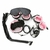 Kit Sado BDSM Coleira + Guia + Venda Tapa Olho + Mordaça + Algema + Chicote + Corda - comprar online