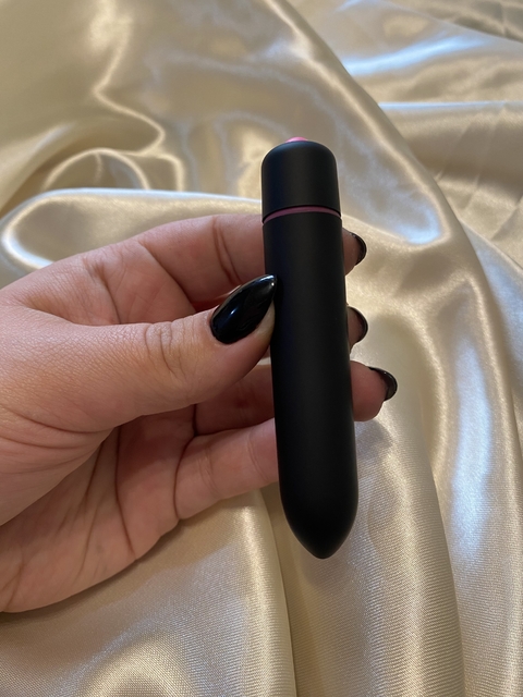 Vibrador Bullet Bala Cápsula Massageadora Silicone Aveludado Macio