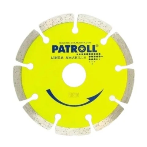 Disco Patroll Linea Amarilla Segmentado 4.5 " 115mm - Aliafor