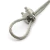 Abraçadeira Clips Cabo de Aço 5/16 8mm Fertak - Cx 50Un - Empório Vila Real