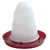 Comedouro para Aves Pvc Leitoso 3Kg