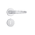 Fechadura Porta Interna Roseta Inox Stam