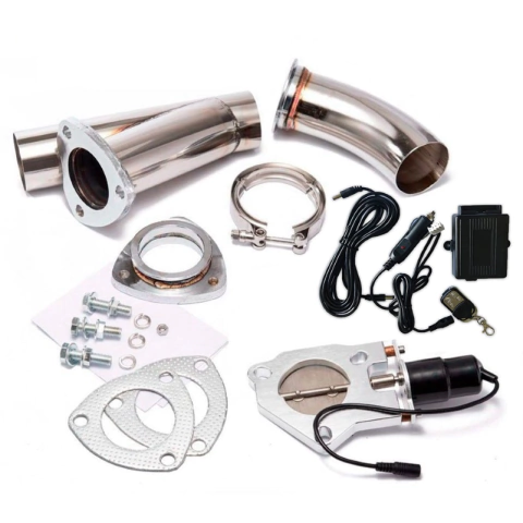 Sistema Valvula Cut Out Para escape, diametro 3.00'' Con CONTROL REMOTO