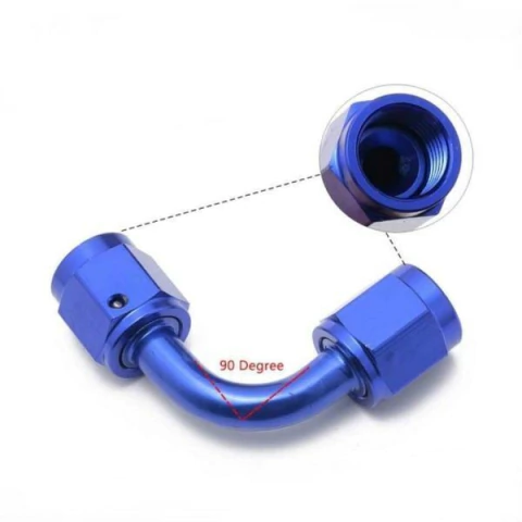 Union hembra/hembra AN8 90 Grados - comprar online